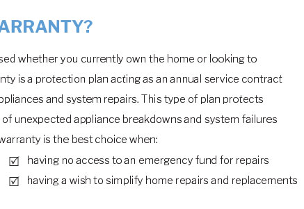 home warranty haskell